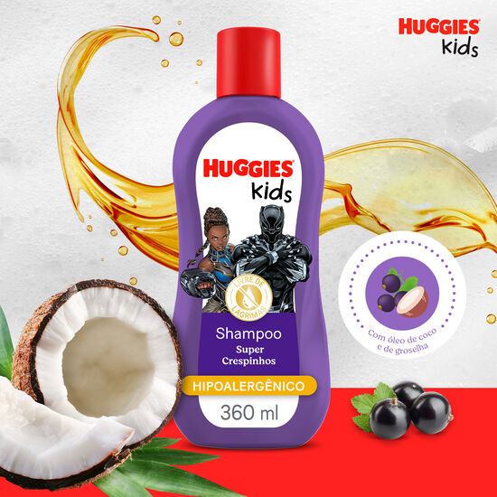Shampoo Huggies Kids Super Crespinhos 360ml